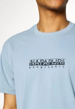 Napapijri BOX - T-Shirt Print - Blue Faded -Napapijri eb5042fa4c5d4e53ab0e9ce5252484ad