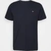 Napapijri SALIS - T-Shirt Basic - Blu Marine -Napapijri ed606a0732cf4dc480821b79d7e91fbb