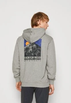 Napapijri MATAJE UNISEX - Sweatshirt - Grey Melange