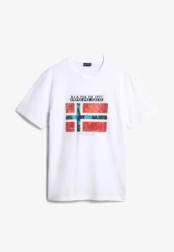 Napapijri GUIRO - T-Shirt Print - Blu Marine -Napapijri faf3dd8b439c47a5af3a8ac82b51c8d5 1