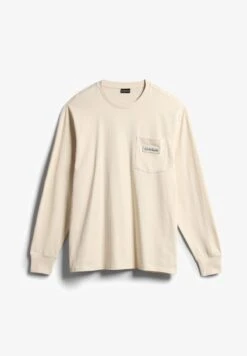 Napapijri MORGEX - Langarmshirt - Whitecap Gray -Napapijri fc4704a5661c4b8ca7acb5075a6bbb4c