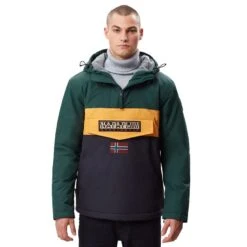 Napapijri Rainforest Block Windjacke Blau