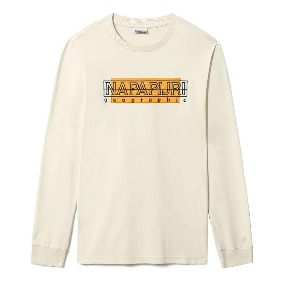 Napapijri S-Sorapis Langarmshirt Weiß 3 Napapijri S-Sorapis Langarmshirt Weiß