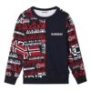 Napapijri Beiy Kinder Sweatshirt Marineblau/rot 2 Napapijri Beiy Kinder Sweatshirt Marineblau/rot -Napapijri nap na4fotf7k 001