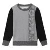 Napapijri Baobab Kinder Sweatshirt Hellgrau/dunkel/schwarz 1 Napapijri Baobab Kinder Sweatshirt Hellgrau/dunkel/schwarz -Napapijri nap na4fou160 001