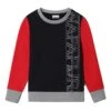 Napapijri Baobab Kinder Sweatshirt Marineblau/rot/grau -Napapijri nap na4fou176 001