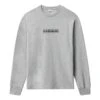 Napapijri S-Box 2 Langarmshirt Hellgrau -Napapijri nap na4frk160 001