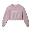 Napapijri B-Box Cropped Damen Sweatshirt Hell-lila -Napapijri nap na4fsep6i 001