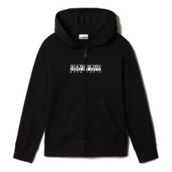 Napapijri B-Box Full Zip Kinder Kapuzenjacke Schwarz