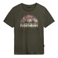 Napapijri S-Turin T-Shirt Dunkelgrün