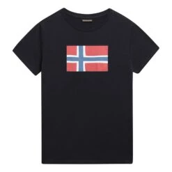 Napapijri Verte Kinder T-Shirt Marineblau