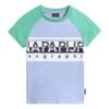 Napapijri Entremont Kinder T-Shirt Grün/blau/weiß -Napapijri nap np0a4g4fva5 001