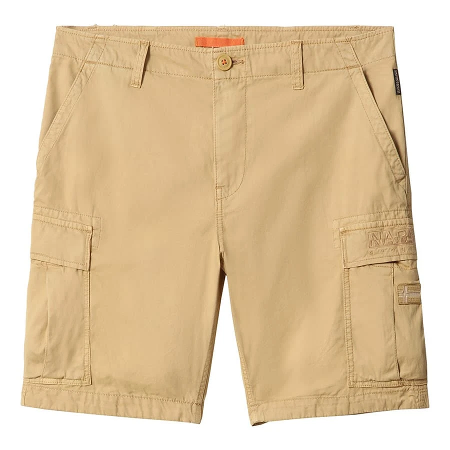 Napapijri Nus Shorts Sandbraun 3 Napapijri Nus Shorts Sandbraun