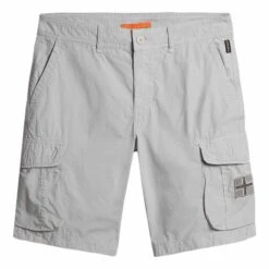 Napapijri Novas Shorts Grau-weiß
