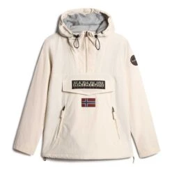 Napapijri Rainforest Summer Pocket 3 Outdoorjacke Cremeweiß/schwarz