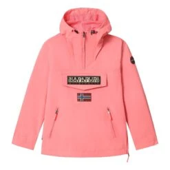 Napapijri Rainforest Summer Pocket 3 Damen Outdoorjacke Rosa