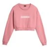 Napapijri Box Crop Damen Sweatshirt Rosa -Napapijri nap np0a4g7rpb1 001
