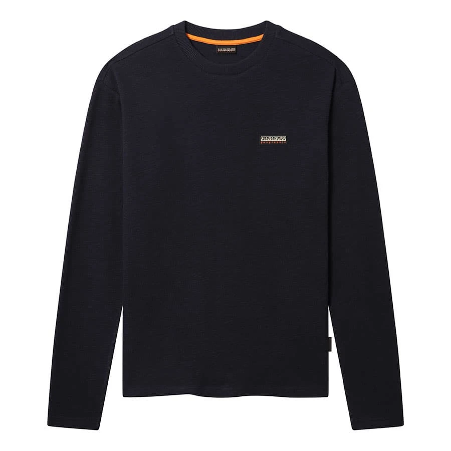 Napapijri Maen Langarmshirt Marineblau 3 Napapijri Maen Langarmshirt Marineblau