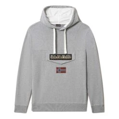 Napapijri Burgee Hoodie Grau/schwarz