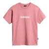 Napapijri Box Damen T-Shirt Rosa -Napapijri nap np0a4gddpb1 001