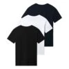 Napapijri Salis 1 T-Shirt Weiß/schwarz/marineblau (3er-Pack) -Napapijri nap np0a4gdomah 001