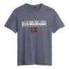 Napapijri Ayas T-Shirt Blau-grau/grau-weiß 1 Napapijri Ayas T-Shirt Blau-grau/grau-weiß -Napapijri nap np0a4gdqb4d1 001