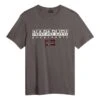 Napapijri Ayas T-Shirt Dunkelgrau/weiß 2 Napapijri Ayas T-Shirt Dunkelgrau/weiß -Napapijri nap np0a4gdqh311 001