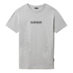Napapijri Box 3 T-Shirt Grau