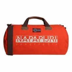 Napapijri Bering 48L Tasche Orange/weiß/braun