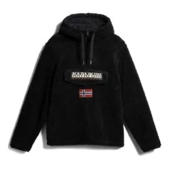 Napapijri Burgee Half Zip Hoodie Schwarz