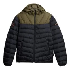 Napapijri Aerons 3 Steppjacke Schwarz/dunkelgrün