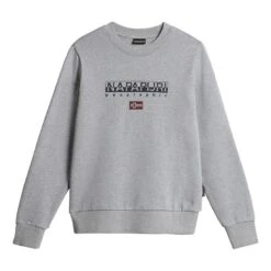 Napapijri Ayas 1 Damen Sweatshirt Hellgrau