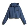 Napapijri Hockey Crop Damen Hoodie Blau -Napapijri nap np0a4gl8bs5 001