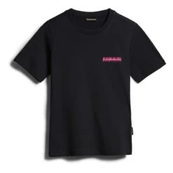 Napapijri Chalk Damen T-Shirt Schwarz