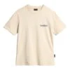 Napapijri Chalk Damen T-Shirt Cremeweiß