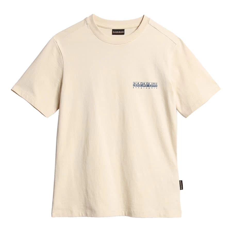 Napapijri Chalk Damen T-Shirt Cremeweiß 3 Napapijri Chalk Damen T-Shirt Cremeweiß