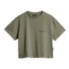 Napapijri Rope Crop Damen T-Shirt Dunkelgrün -Napapijri nap np0a4glbgae 001