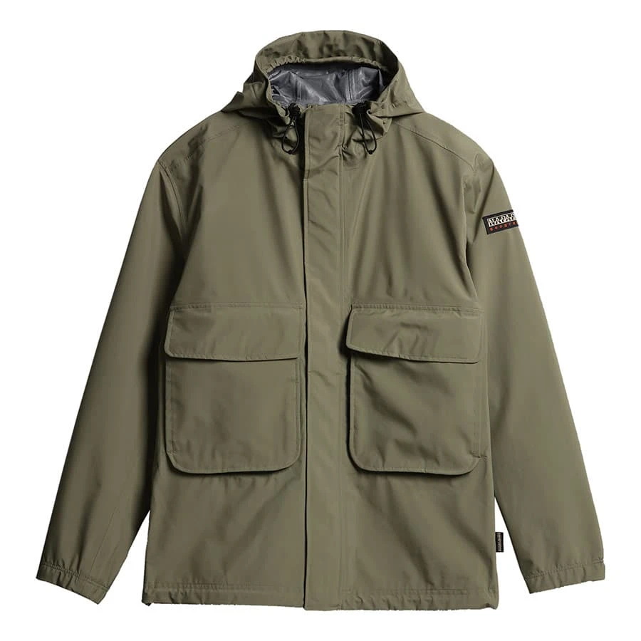 Napapijri Firewood Outdoorjacke Dunkelgrün 3 Napapijri Firewood Outdoorjacke Dunkelgrün