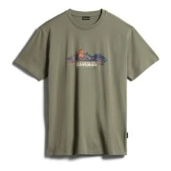 Napapijri Backcountry T-Shirt Dunkelgrün