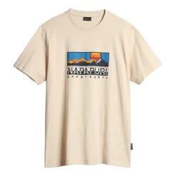 Napapijri Freestyle T-Shirt Cremeweiß