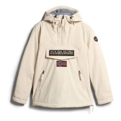 Napapijri Rainforest Pocket 4 Damen Winterjacke Cremeweiß