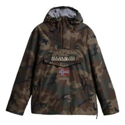 Napapijri Rainforest Pocket 2 Camo Winterjacke Dunkelgrün/braun