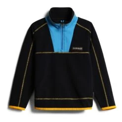 Napapijri Salty Half Zip Kinder Sweatjacke Schwarz/blau