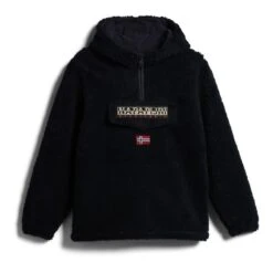 Napapijri Burgee Half Zip Kinder Hoodie Marineblau