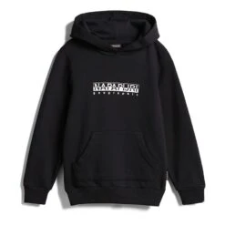 Napapijri Box 1 Kinder Hoodie Schwarz