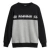 Napapijri Stavki Kinder Sweatshirt Schwarz/grau -Napapijri nap np0a4gmpmbj 001