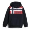 Napapijri Beri Kinder Hoodie Marineblau/rot -Napapijri nap np0a4gmt176 001