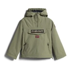 Napapijri Rainforest Tasche 2 Kinder Winterjacke Dunkelgrün