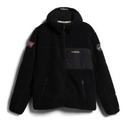 Napapijri Yupik Full Zip 3 Fleecejacke Schwarz