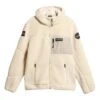 Napapijri Yupik Full Zip 3 Fleecejacke Grauweiß